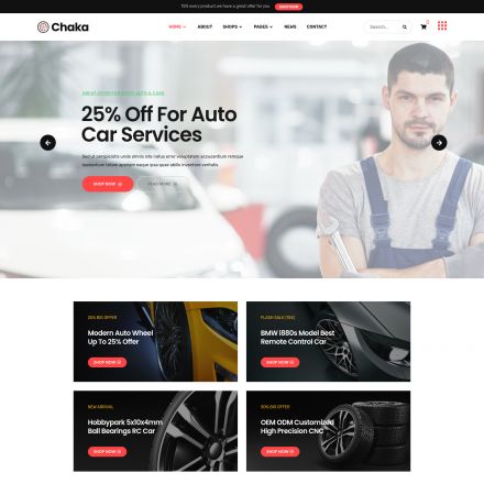 ThemeForest Chakta