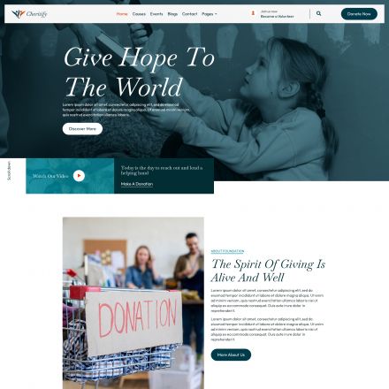 ThemeForest Charitify