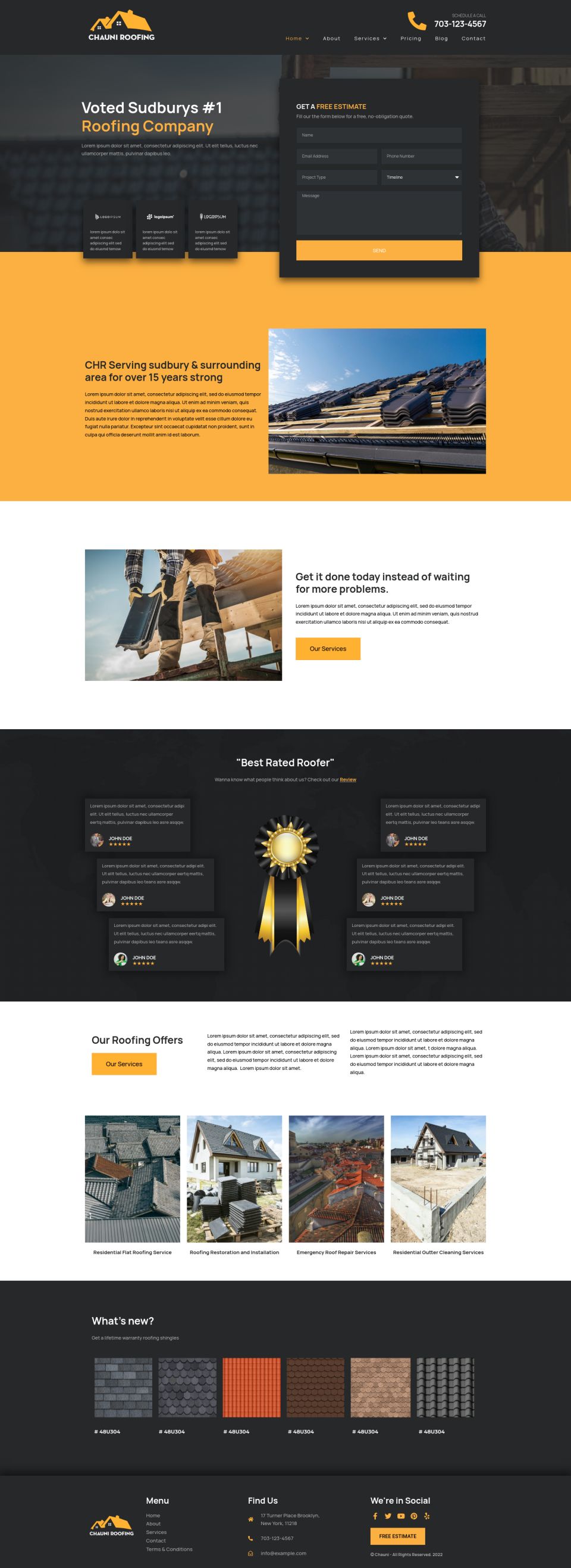WordPress template ThemeForest Chauni