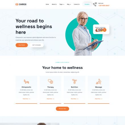 ThemeForest Chiros