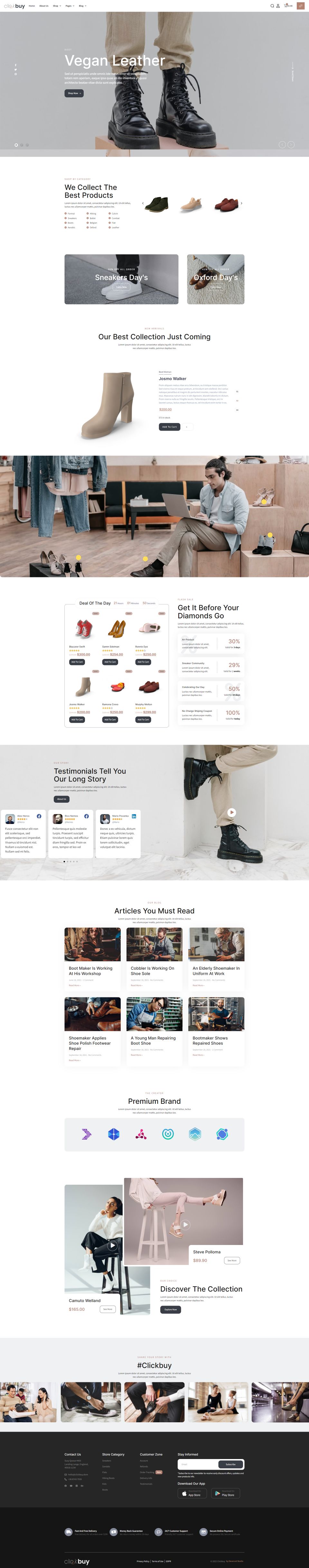 WordPress template ThemeForest Clickbuy