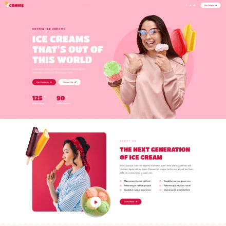 ThemeForest Connie