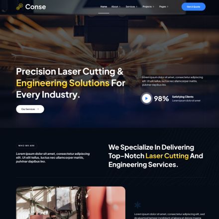 ThemeForest Conse