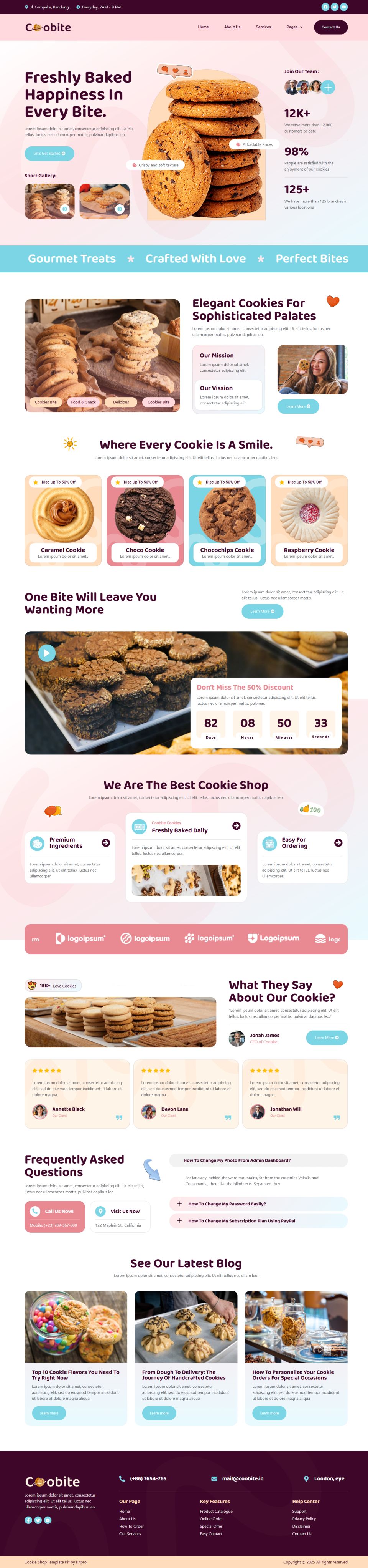 WordPress template ThemeForest Coobite
