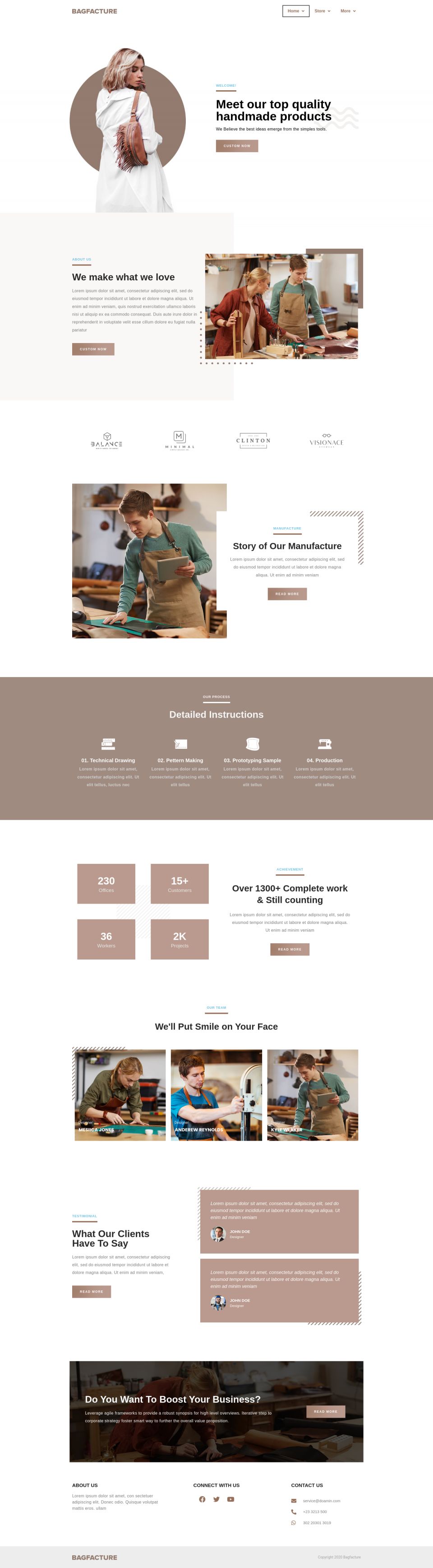 WordPress template ThemeForest DashBag