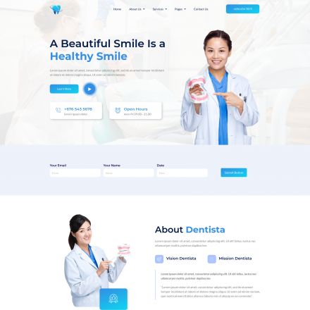 ThemeForest Dentista