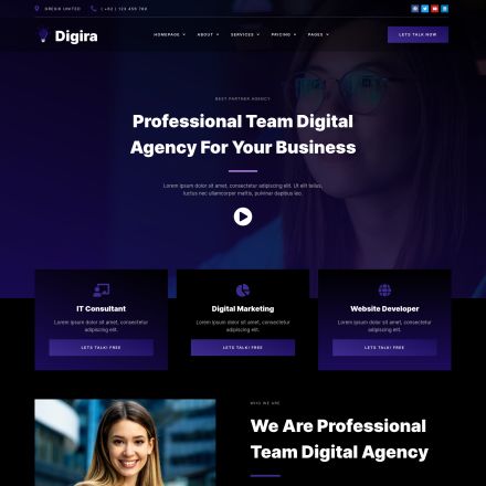 ThemeForest Digira