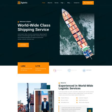 ThemeForest Egistic