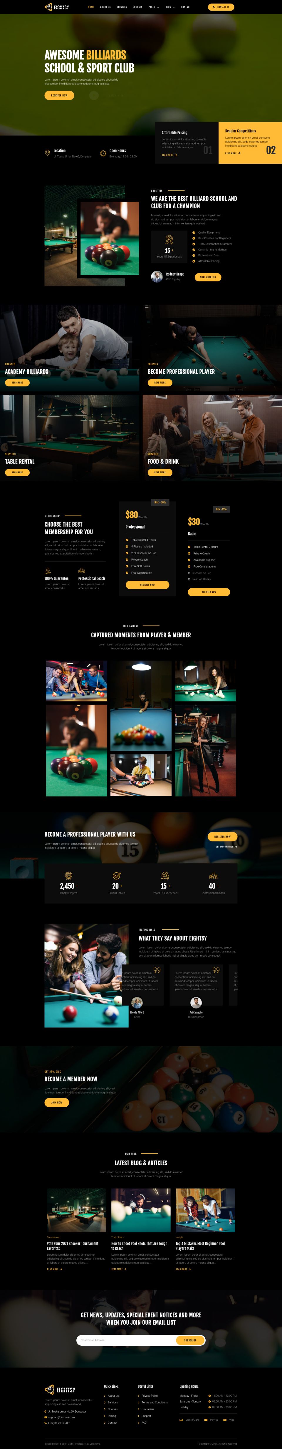 WordPress template ThemeForest Eightsy