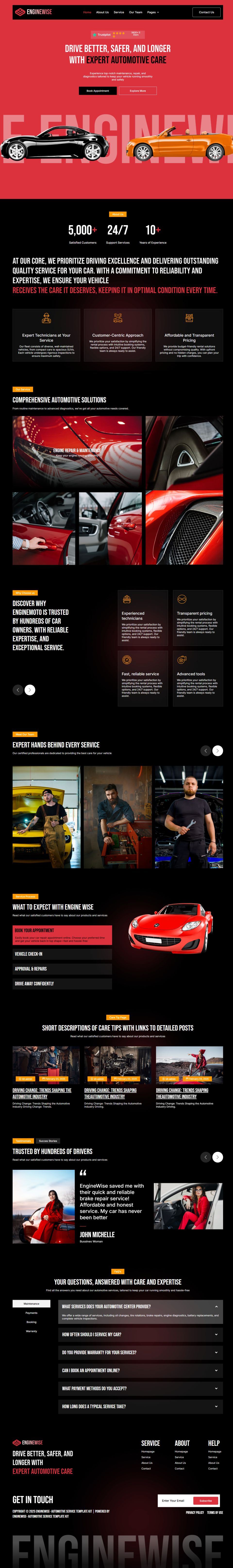 WordPress template ThemeForest EngineWise