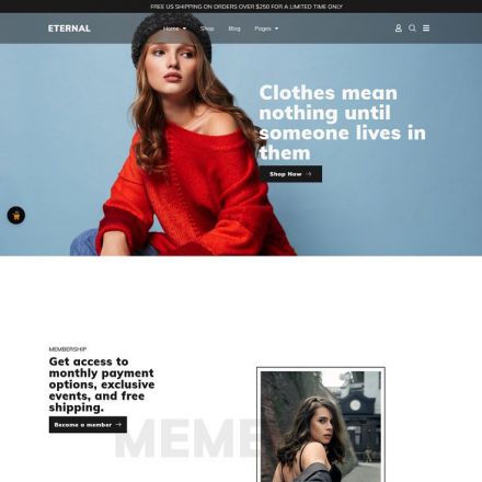 ThemeForest Eternal