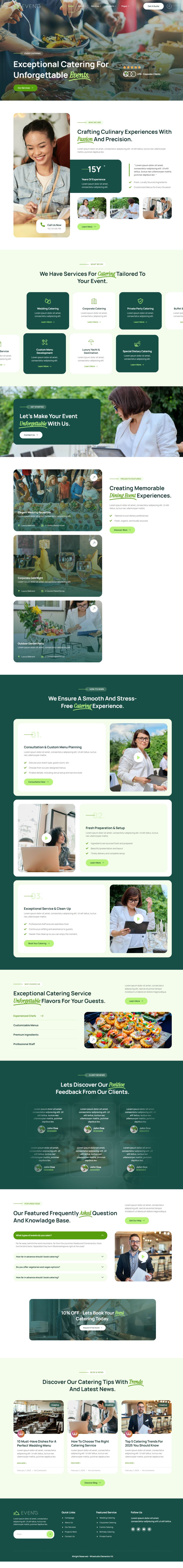 WordPress template ThemeForest Eveng