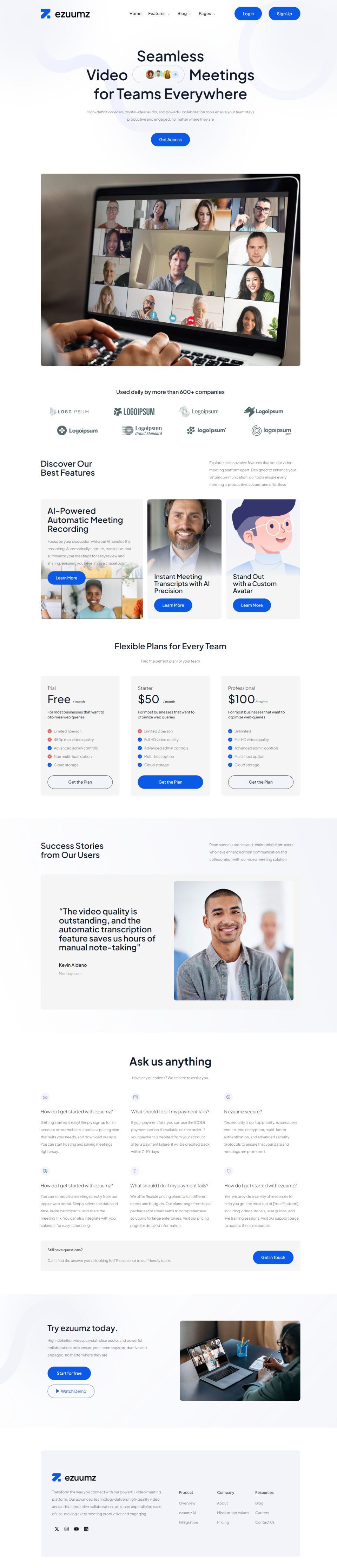 Template ThemeForest Ezuumz WordPress template ThemeForest Ezuumz