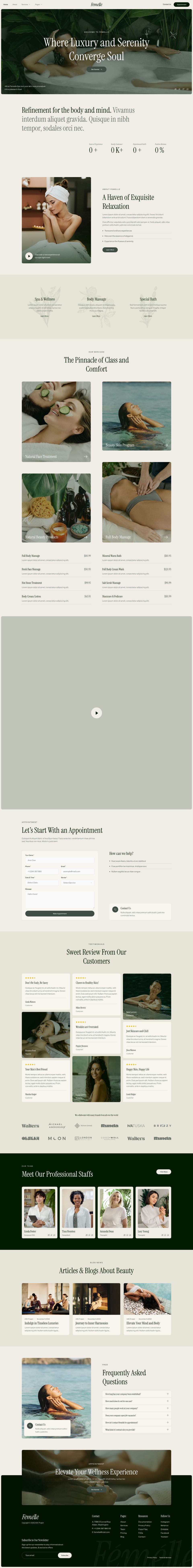 WordPress template ThemeForest Femelle