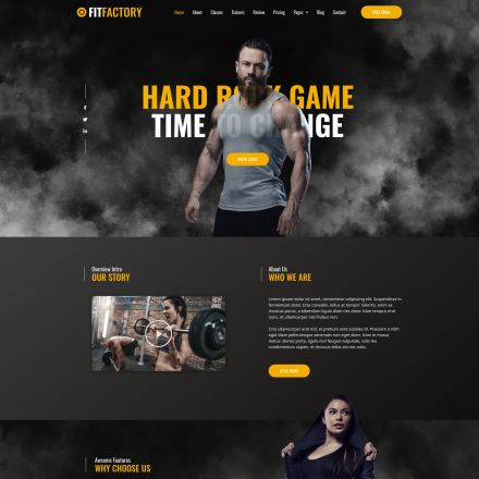 ThemeForest Fit Factory