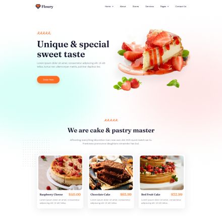 ThemeForest Floury