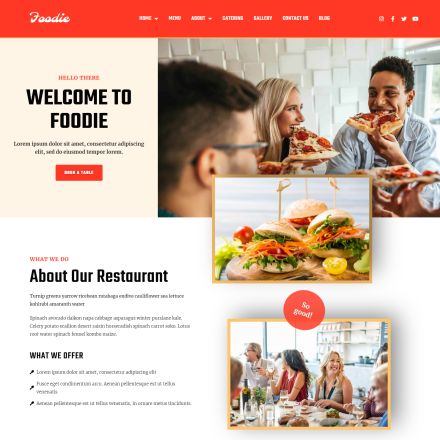 ThemeForest Foodie