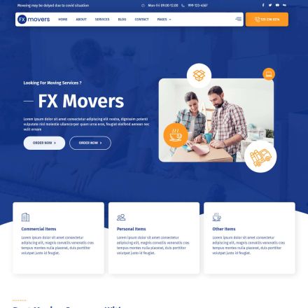 ThemeForest FX Movers