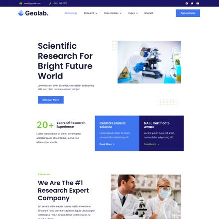 ThemeForest Geolab