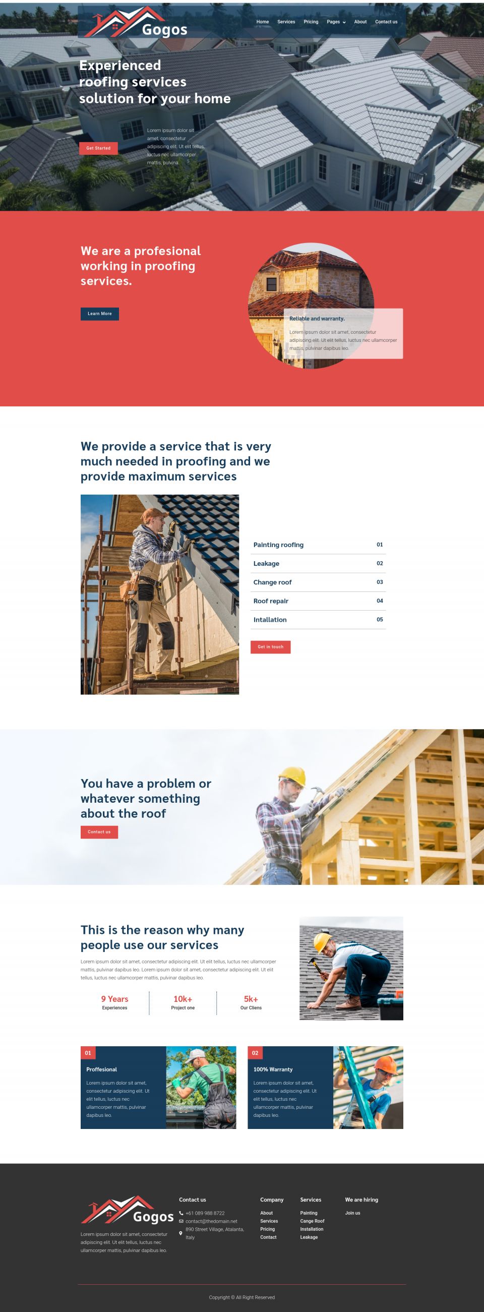 WordPress template ThemeForest Gogos