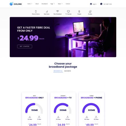 ThemeForest Golink