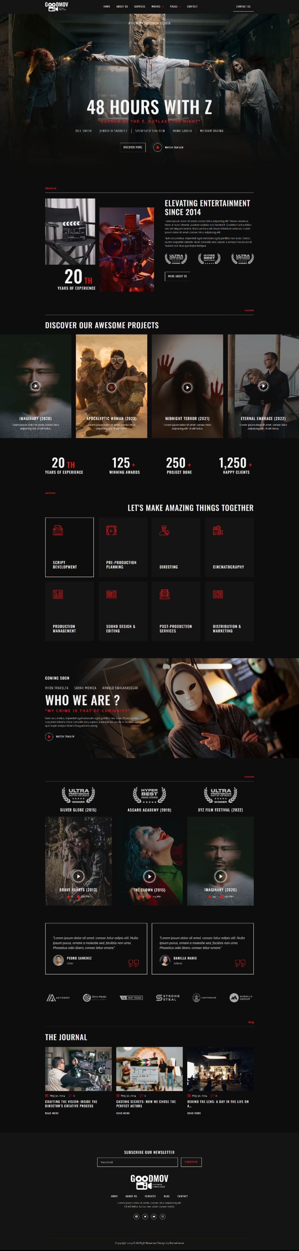 Template ThemeForest Goodmov WordPress template ThemeForest Goodmov