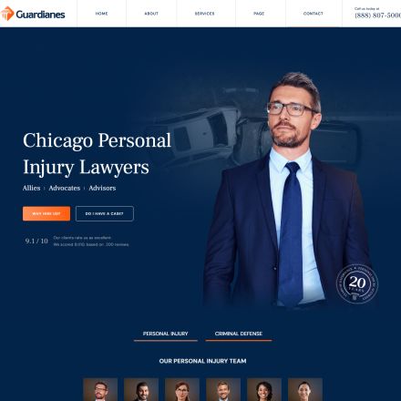 ThemeForest Guardianes