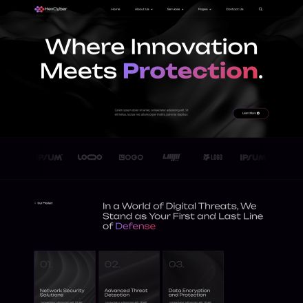 ThemeForest Hexcyber