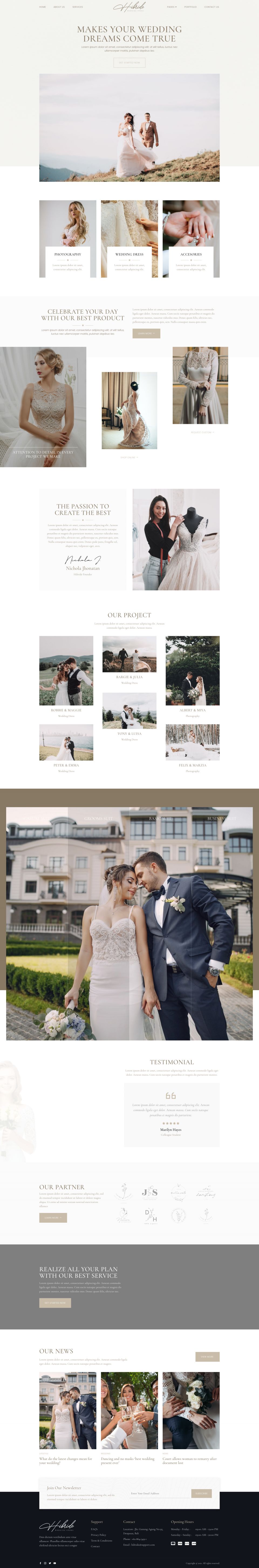 WordPress template ThemeForest Hibride