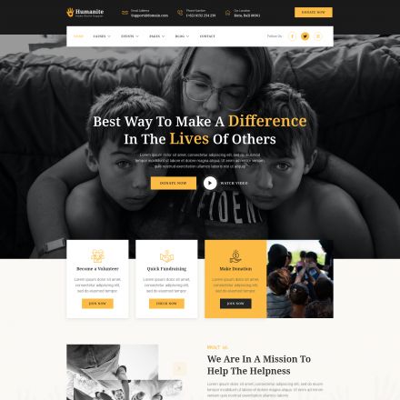 ThemeForest Humanite