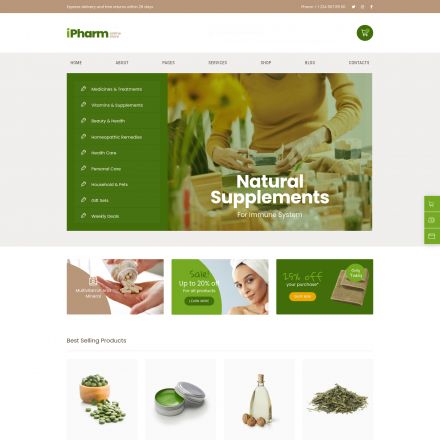 ThemeForest iPharm