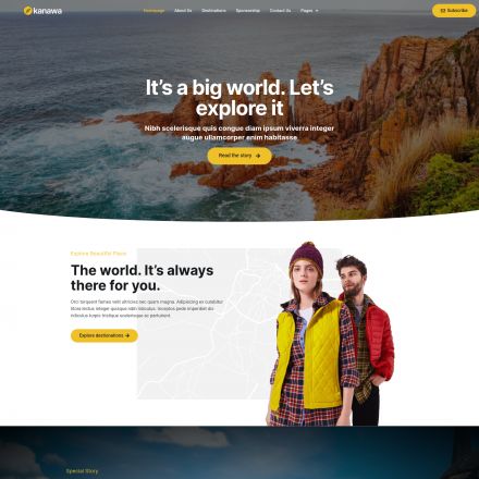 ThemeForest Kanawa