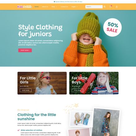 ThemeForest KidzOutfit