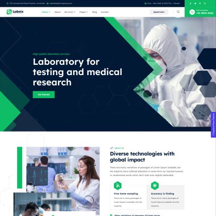 ThemeForest Laboix