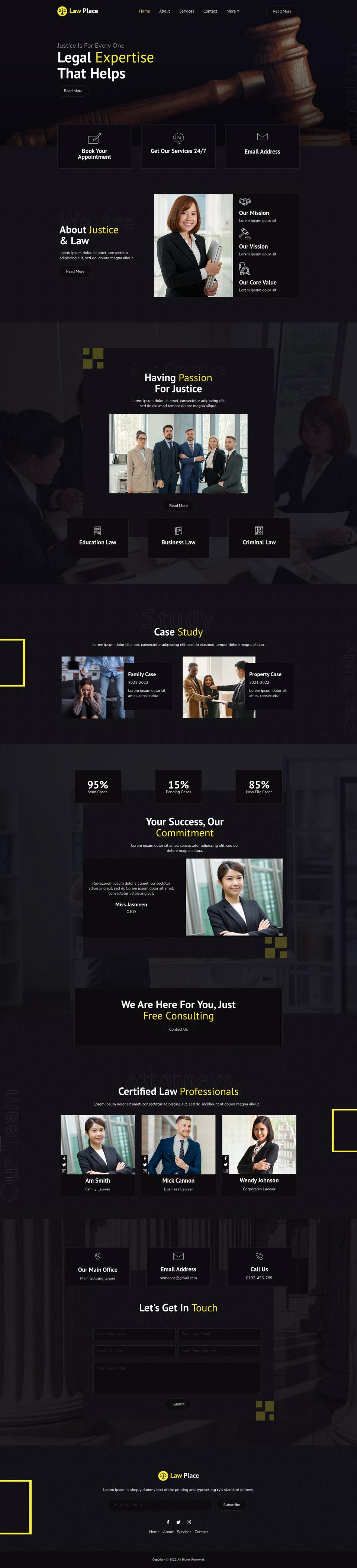 Template ThemeForest Law Place WordPress template ThemeForest Law Place