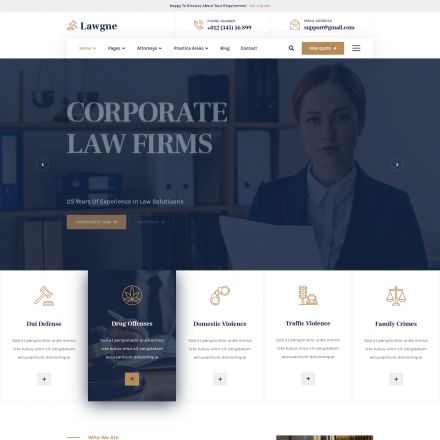 ThemeForest Lawgne