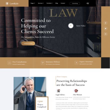 ThemeForest Lawride