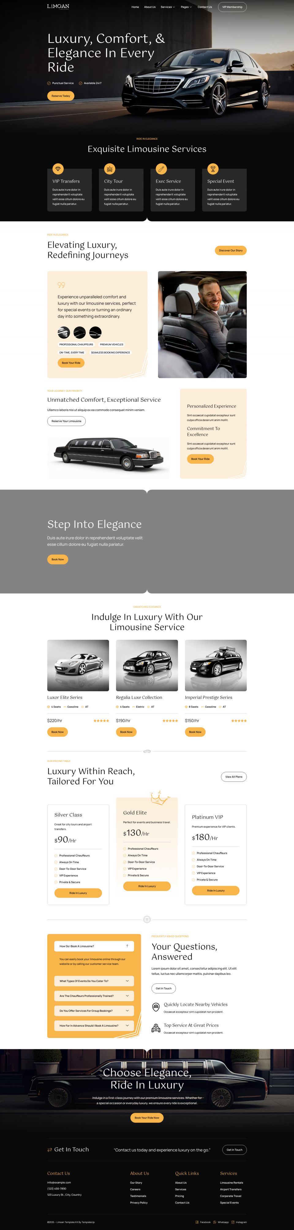 WordPress template ThemeForest Limoan