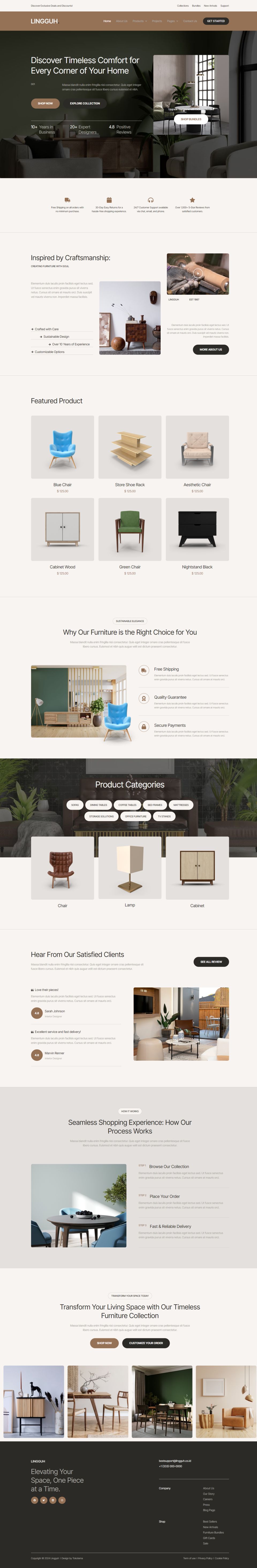 WordPress template ThemeForest Lingguh