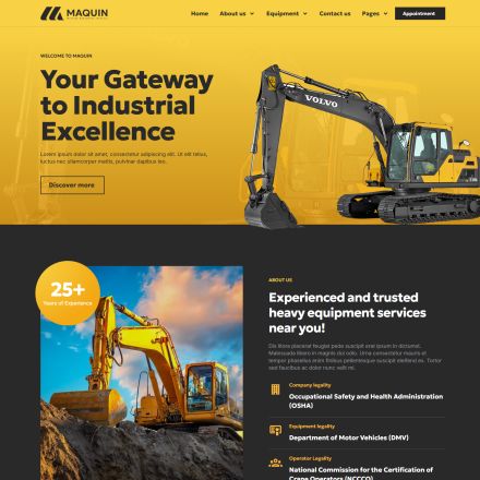 ThemeForest Maquin