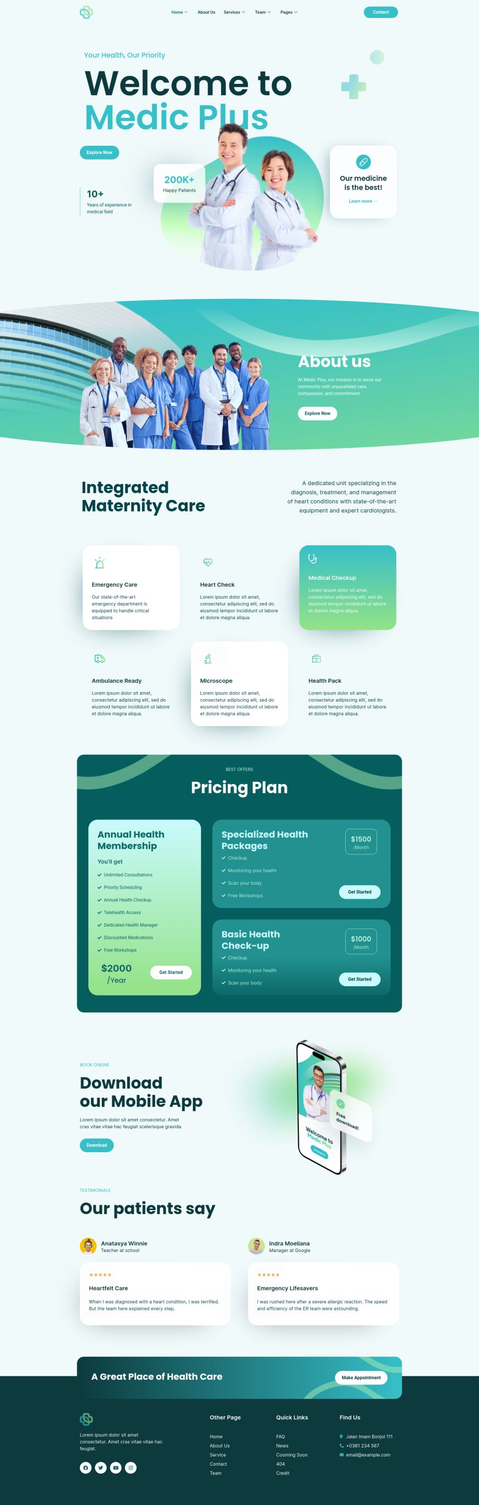 WordPress template ThemeForest Mediok