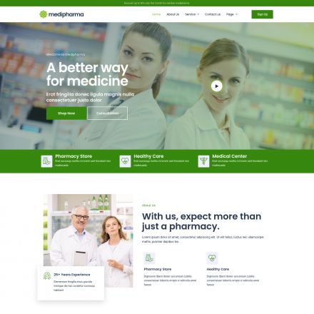 ThemeForest MediPharma