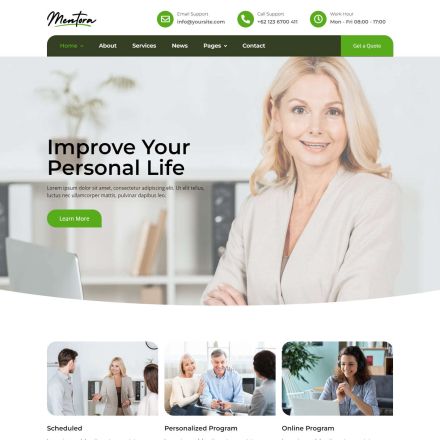 ThemeForest Mentora