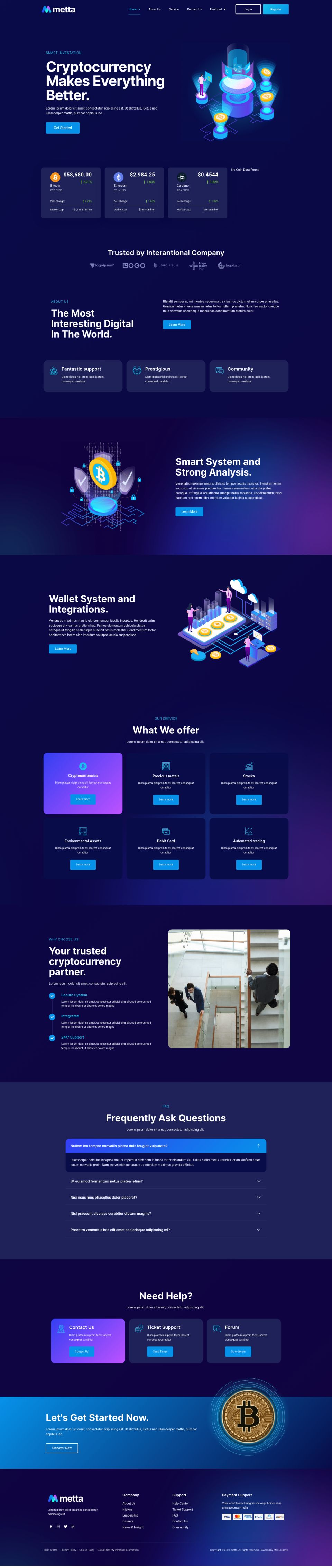WordPress template ThemeForest Metta