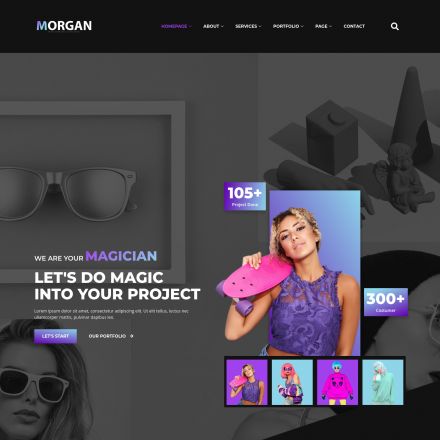 ThemeForest Morgan