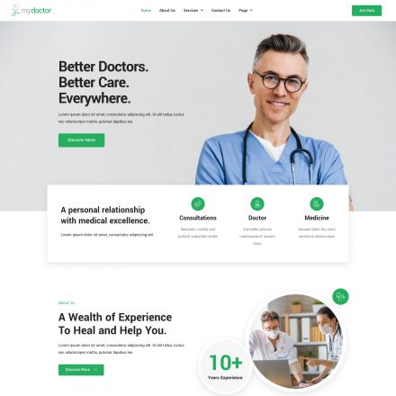 ThemeForest MyDoctor