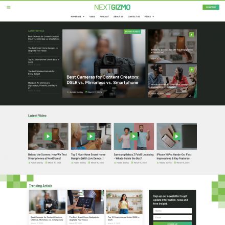 ThemeForest NextGizmo