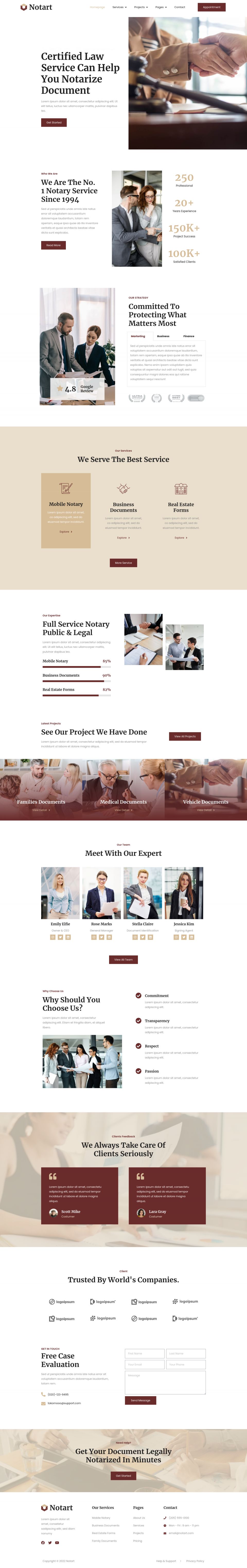 WordPress template ThemeForest Notart