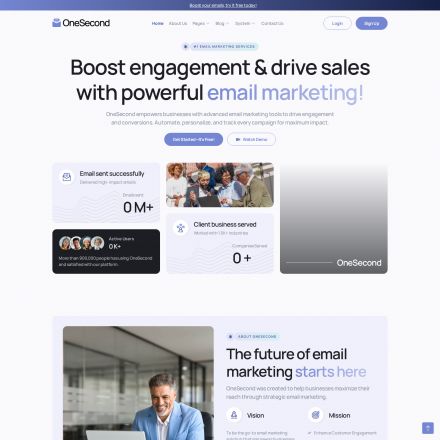 ThemeForest OneSecond