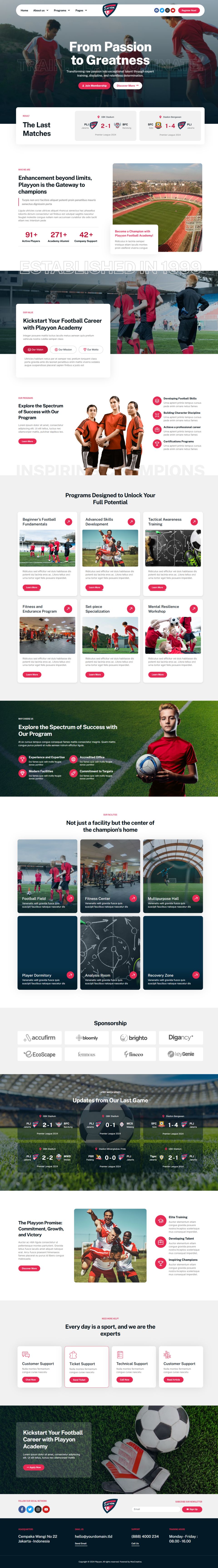 WordPress template ThemeForest Playyon